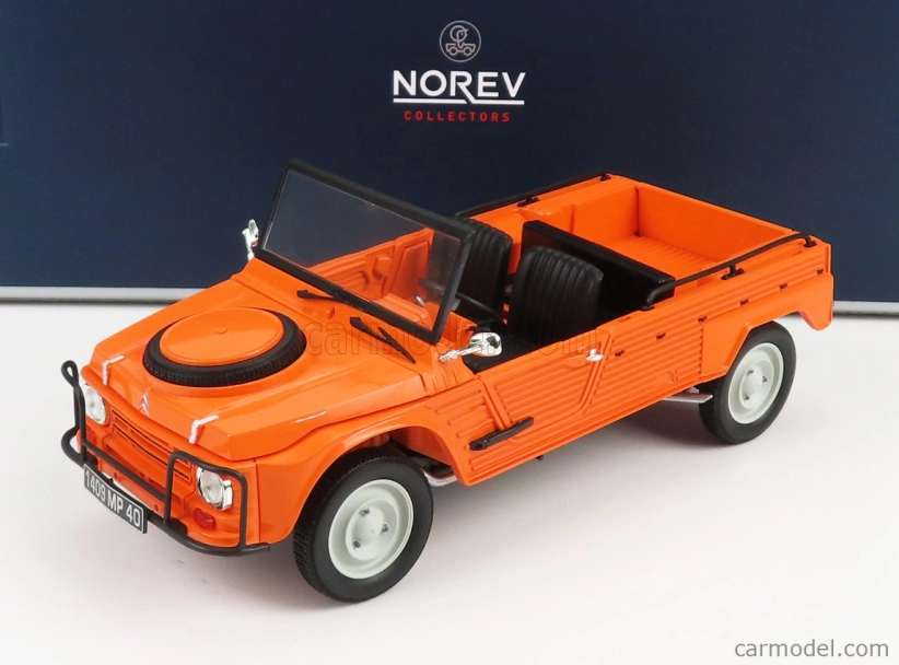 Norev Citroen Mehari 4x4 Kirgiz 1979 1:18 Oranžový