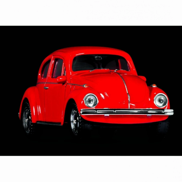 Franzis adventný kalendár VW Beetle so zvukom 1:43, červená