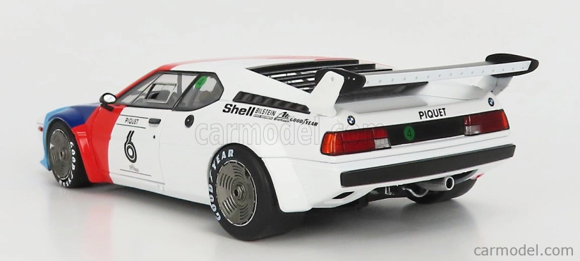 Werk83 BMW M1 Werksdesign N 6 Procar Series 1979 Nelson Piquet 1:18 Biela modrá červená
