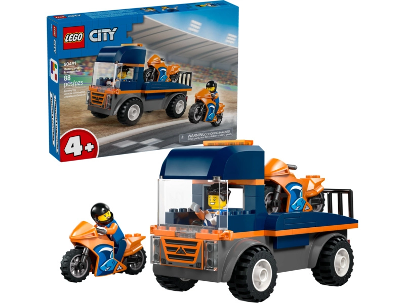 LEGO City - Kamión na prepravu motoriek