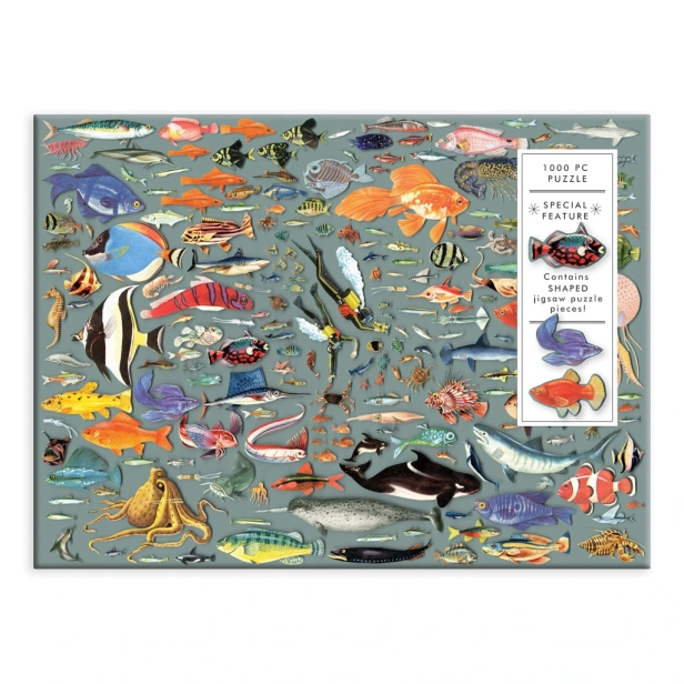 Galison Puzzle Podvodný svet 1000 dielikov