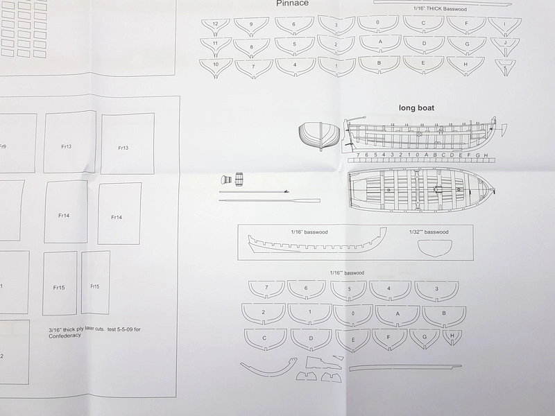 Model Shipways USF Confederacy 1778 1:64 kit