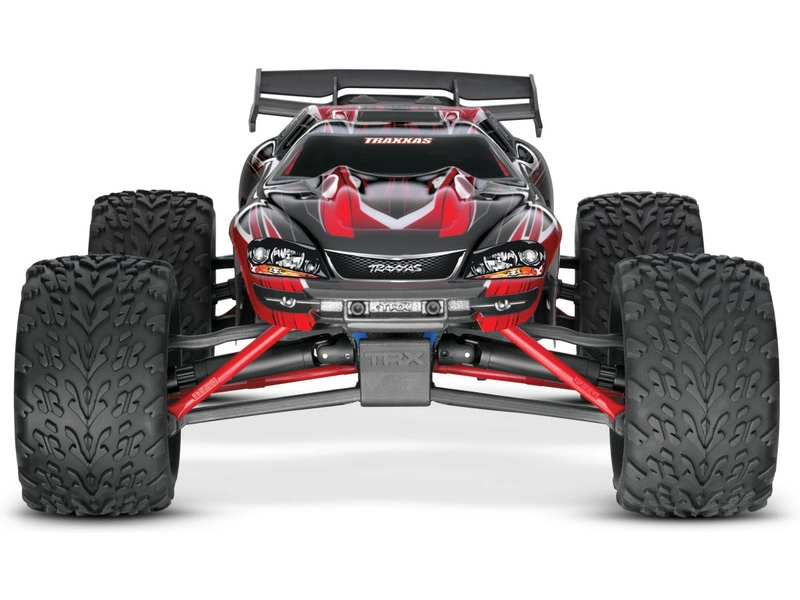 RC auto Traxxas E-Revo 1:16 RTR, oranžová