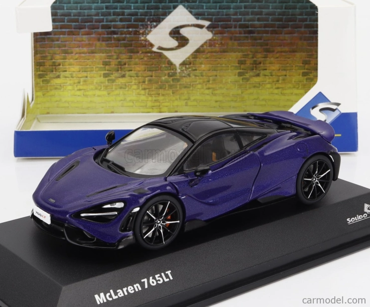 Solido Mclaren 765lt V8 Biturbo 2020 1:43 Purple