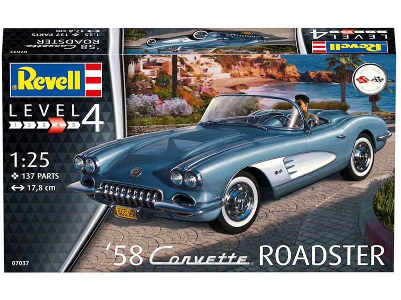 Revell Corvette Roadster 1958 (1:25)