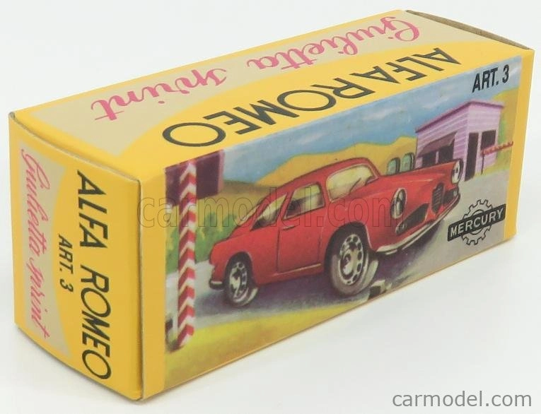 Edicola Alfa romeo Giulietta Sprint 1957 1:48 Světle Modrá