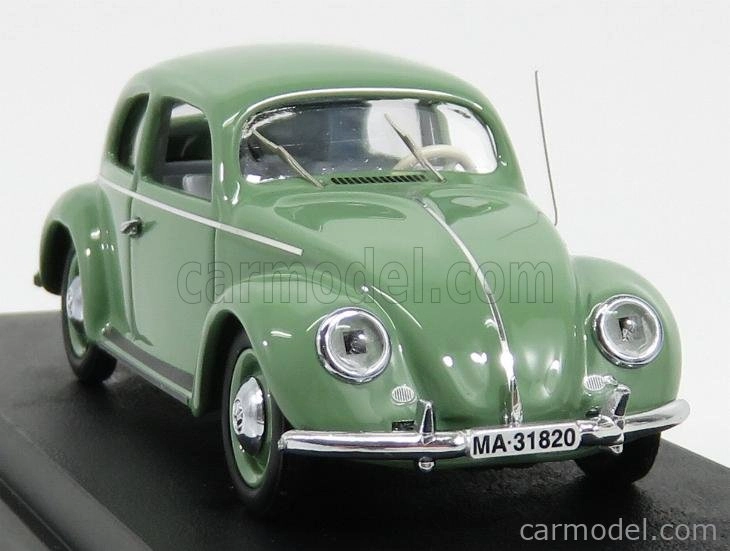 Rio-models Volkswagen Beetle Maggiolino 1200 De Luxe 1953 1:43 Zelená