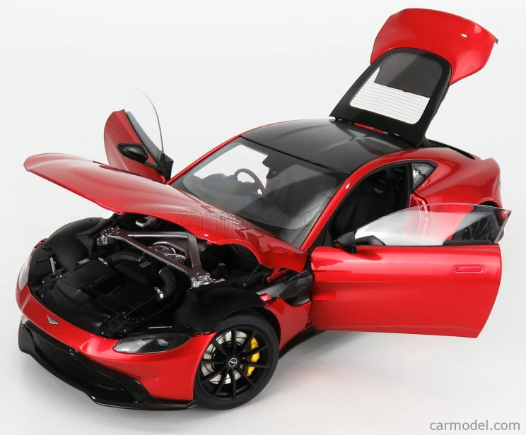 Autoart Aston martin Vantage 2019 1:18 Hyper Red Carbon Black Roof
