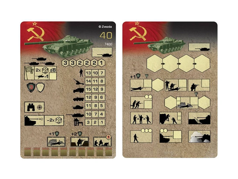 Zvezda Snap Kit – T-72 (1:100)