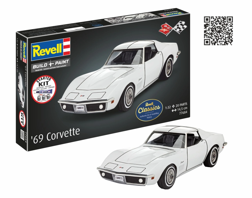 Starter Kit auto 77684 - Corvette C3 (1:32)