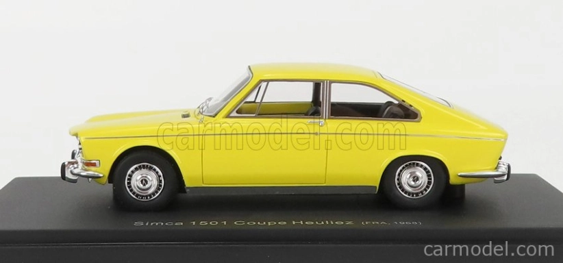 Avenue43 Simca 1501 Coupe Heuliez France 1968 1:43 Žlutá