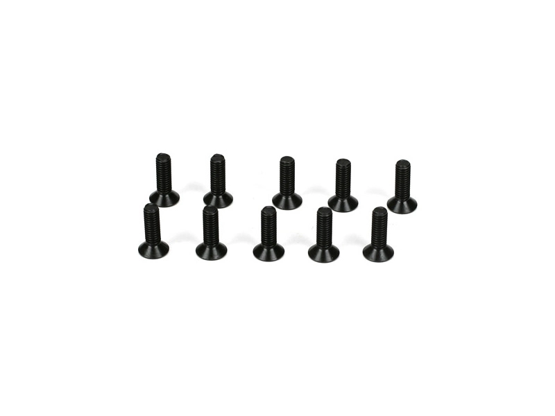 TLR skrutka oceľová so zápustnou hlavou M3x10mm (10)
