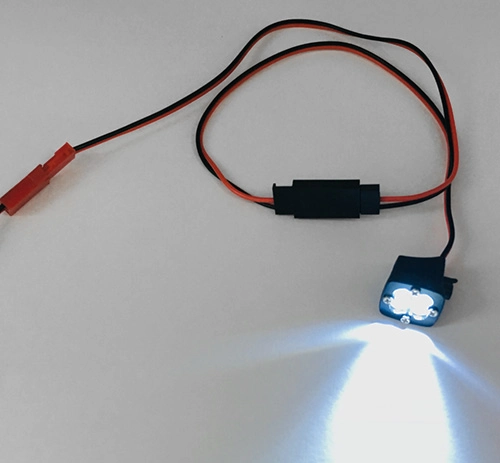 LED svetlo (biele), 6V