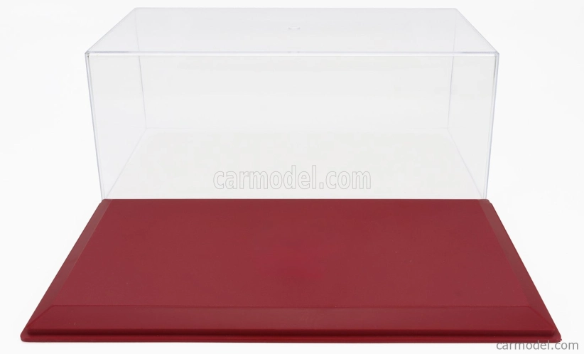 Vetrina display box Vetrina display box Box For 1/18 Base In Plastica Rossa - Plastic Base Red - Lungh.length Cm 33.5 X Largh.width Cm 17.3 X Alt.height Cm 13.0 (altezza Interna Interior Height Cm 11.0) 1:18 Plastový Displej - Červený