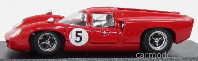 Najlepší model Lola T70 Coupe N 5 Winner Sweden Gp 1967 Y.rosqvist 1:43 Červená