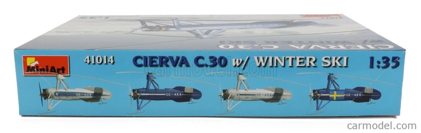 Miniart Avro Cierva C.30 Se-aea Lietadlo Zimné lyžovanie 1933 1:35 /