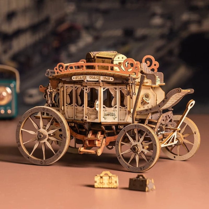 RoboTime 3D skládačka hrací skříňky Dostavník