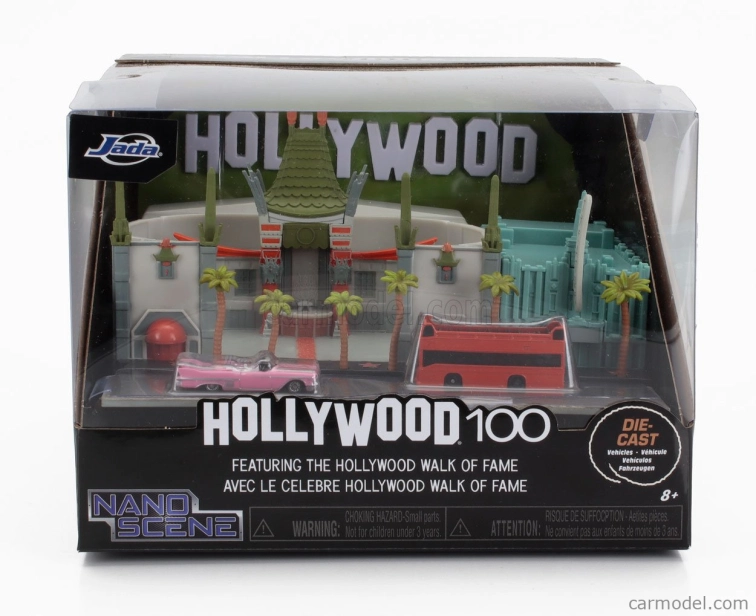 Jada Accessories Diorama - Hollywood 100 Walk Of Fame - Nano Scene 1:87 Various