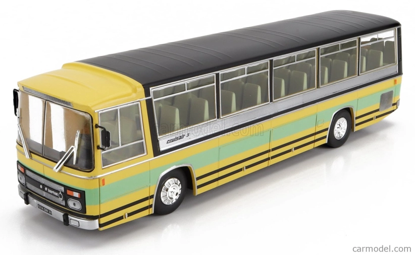 Edicola Berliet Cruisair Iii Bus 1969 1:43 žltá svetlozelená