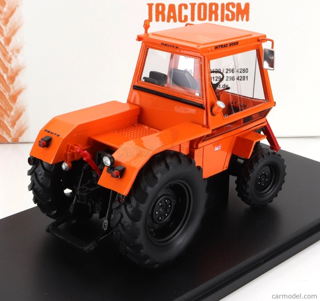 Autocult Deutz Intrac 2002 A Gi Tractor Germany 1972 1:32 Orange