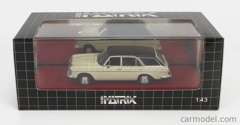 Modely v mierke Matrix Mercedes benz triedy S 280se Crayford kombi (w108) 1970 1:43 Biela