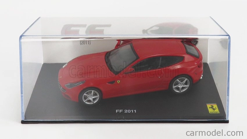 ROZBALENÉ – Edicola Ferrari FF (Ferrari Four) 2011 v mierke 1:43, červená