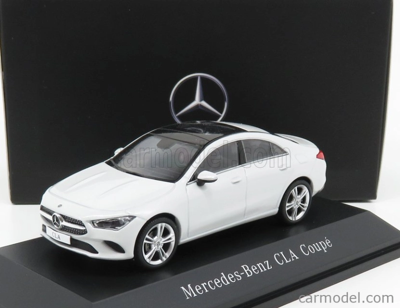 Spark-model Mercedes benz Cla-class Coupe (c118) 2019 1:43 Digital White