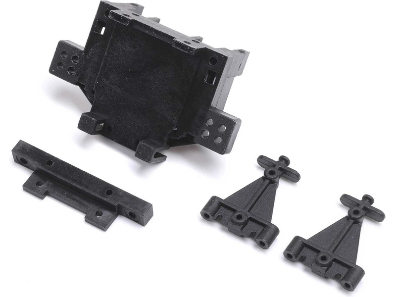 Losi prepážka zadná, blok zbiehavosti, držiak závesov: Mini JRX2