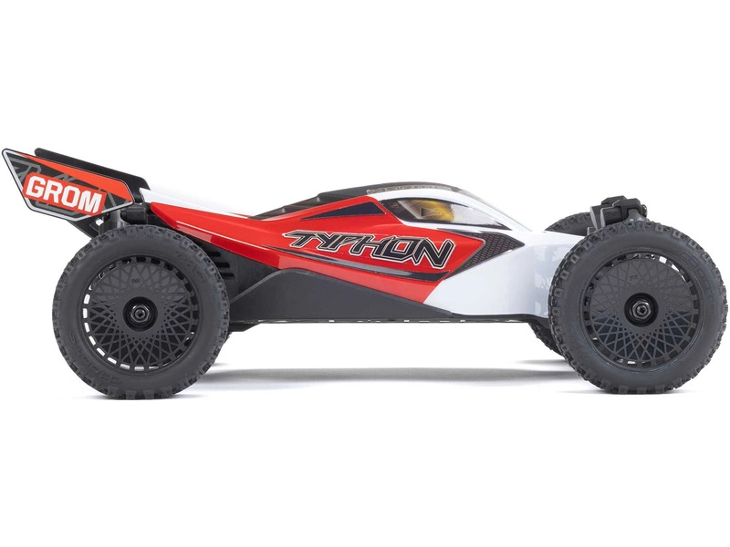 RC auto Arrma Typhon Grom 1:18 4WD Smart RTR, červené