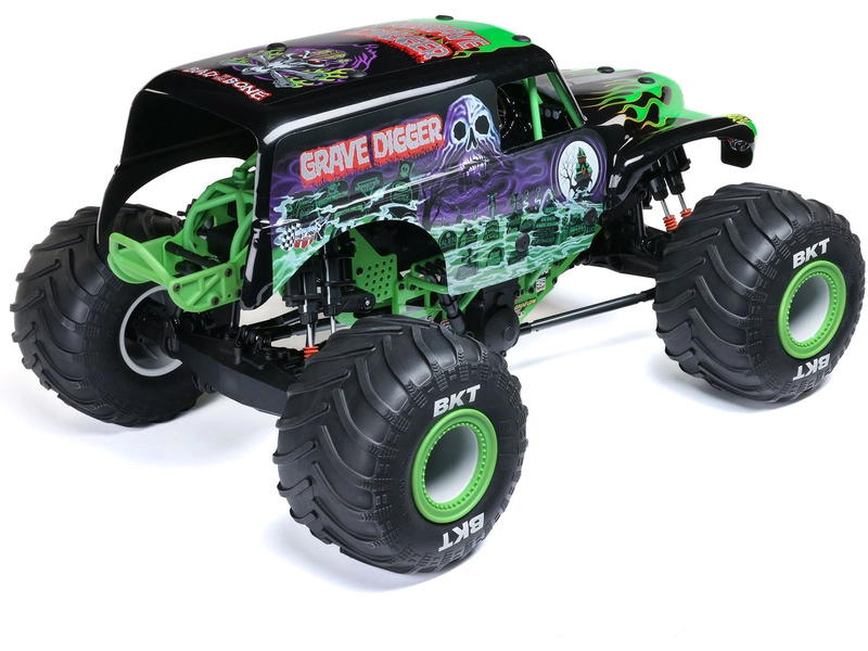 RC auto Losi LMT Monster Truck 2.0 1:8 4WD RTR Grave Digger