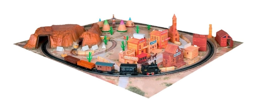 MEHANO Train súprava Western s maketou trate