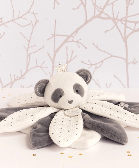 Doudou Darčeková sada - plyšová panda 26 cm