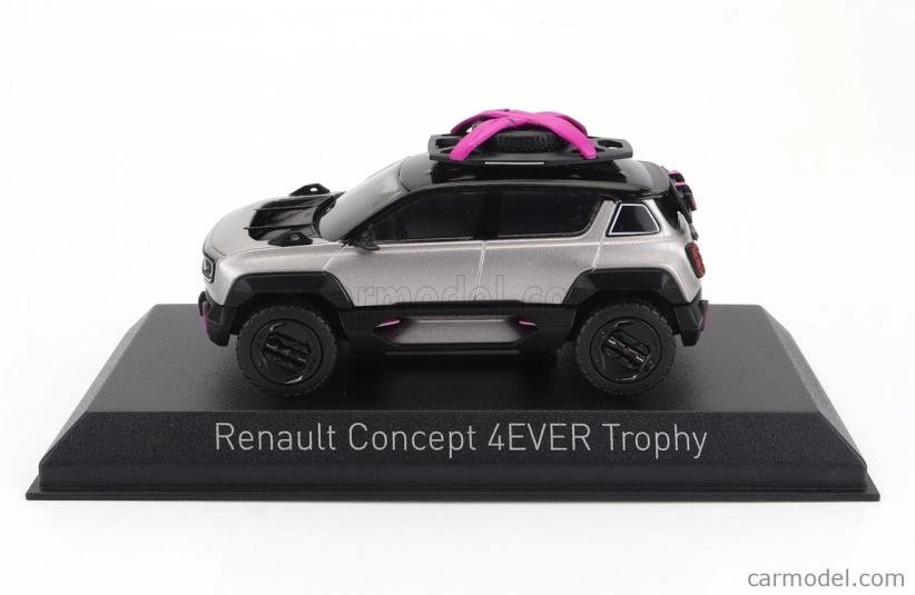 Norev Renault Concept 4ever Trophy E-tech 100% Electric 2022 1:43 Stříbrná Černá