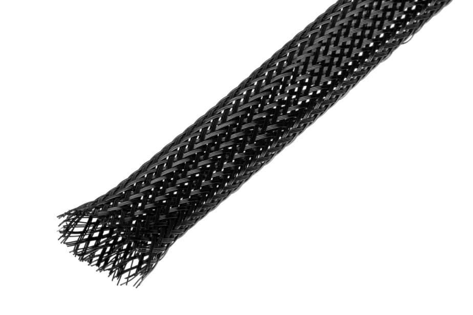 Pančuchový návlek 10 mm čierny 25 m
