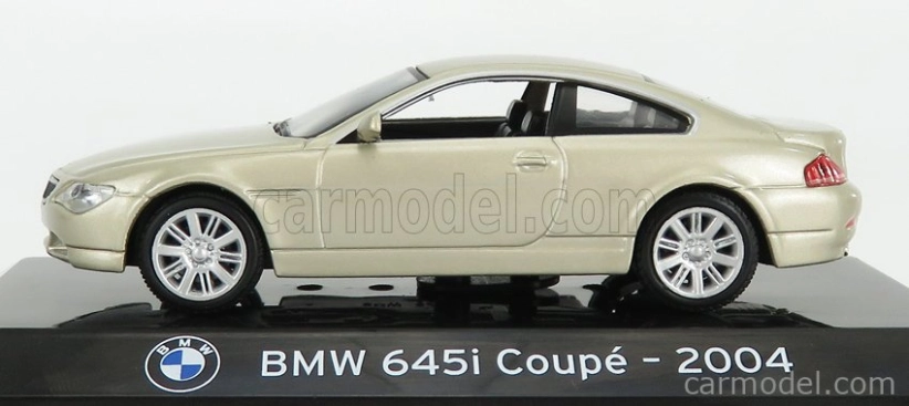 Edícia BMW radu 6 645i Coupe 2004 - Con Vetrina - S vitrínou 1:43 Gold