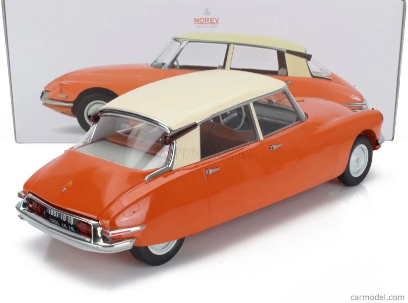 Norev Citroen Id19 1957 1:12 Oranžový krém