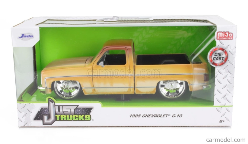 Jada Chevrolet C-10 Pick-up Custom 1985 1:24 2 Tóny Krémově Hnědé