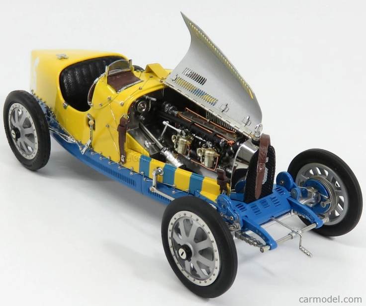 Cmc Bugatti T35 Suede N 5 Nation Coulor Project Švédsko 1924 1:18 žlto-modrá