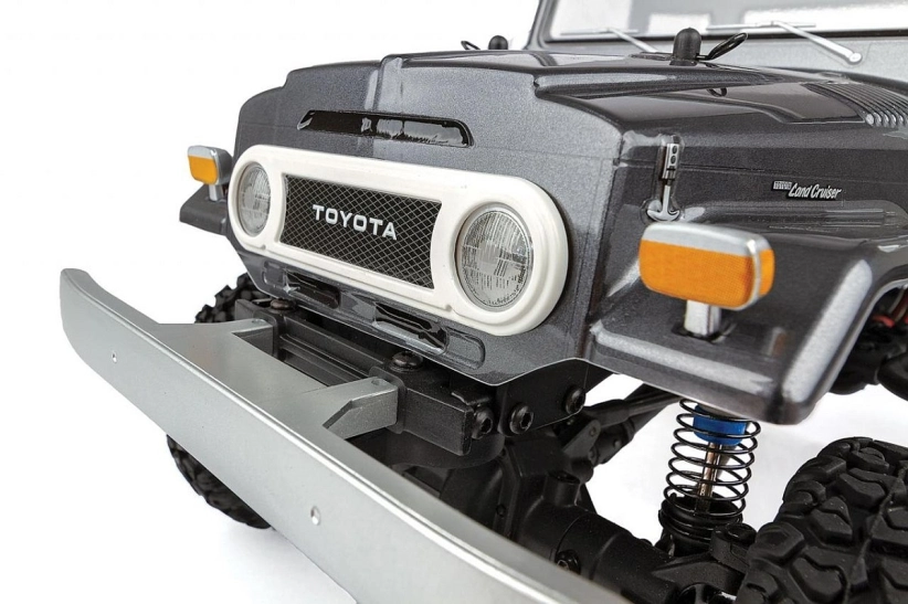 CR12 Toyota FJ45 Pick-Up, RTR, sivá karoséria