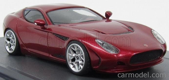 Modely v mierke Matrix Zagato Perana Z-one Coupe 2009 1:43 Red Met