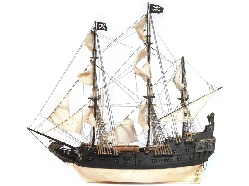OCCRE Black Swan pirátská loď 1:75 kit