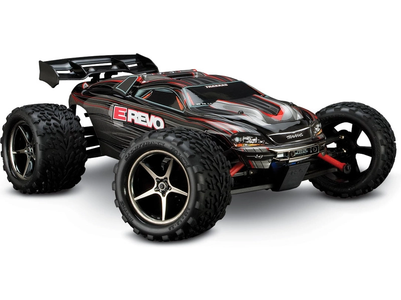 RC auto Traxxas E-Revo, černá
