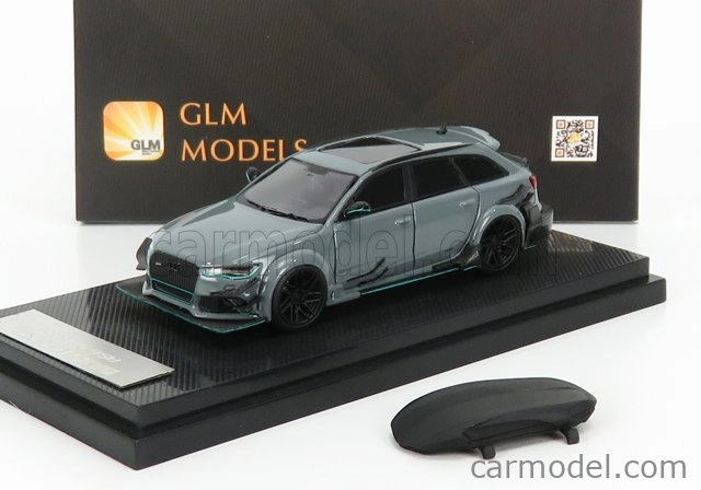 Glm-models Audi A6 Rs6 Avant Race Darwinpro Widebody 2017 1:64 Cement Grey