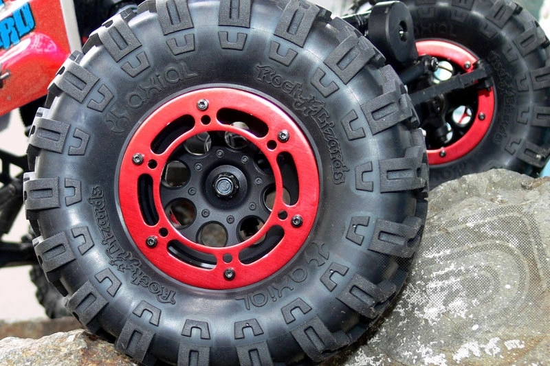 2.2 8 Hole Beadlocks disky, černé (2 ks.)