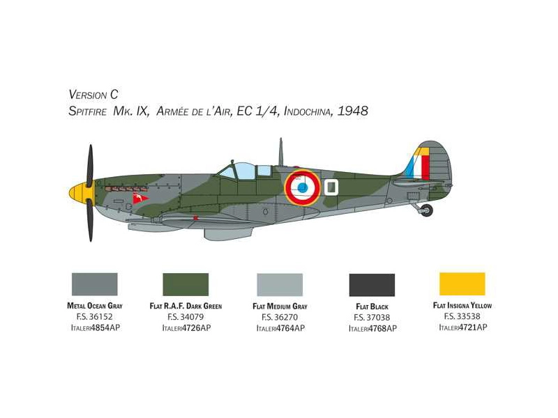 Italeri Supermarine Spitfire MK. IX (1:48)