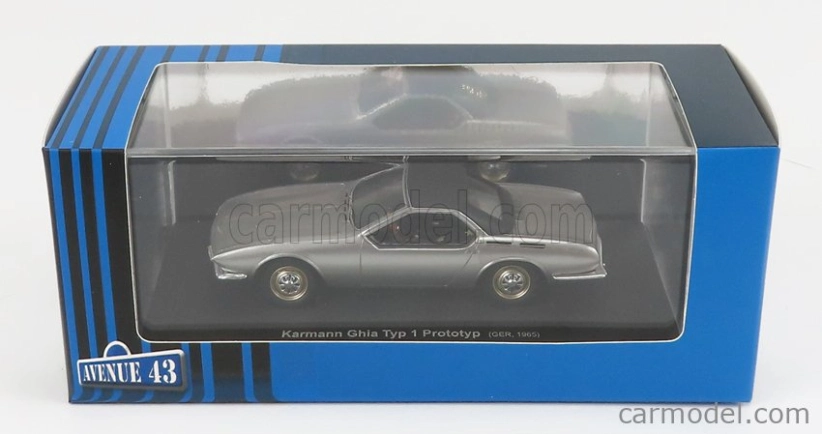 Avenue43 Karmann Ghia Type 1 Prototype Germany 1965 1:43 Silver