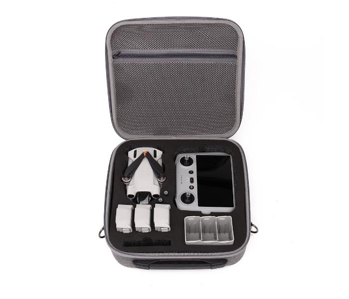 DJI MINI 3 Pro – Sivé nylonové puzdro s ramenným popruhom