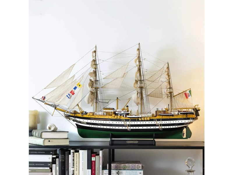 OCCRE Amerigo Vespucci 1:100 + plachty Kit