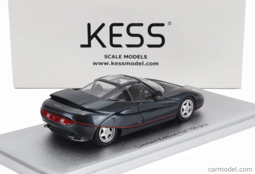Kess-model Ferrari F90 Pininfarina 1988 - Osobné auto Brunejského sultána 1:43 Black Met