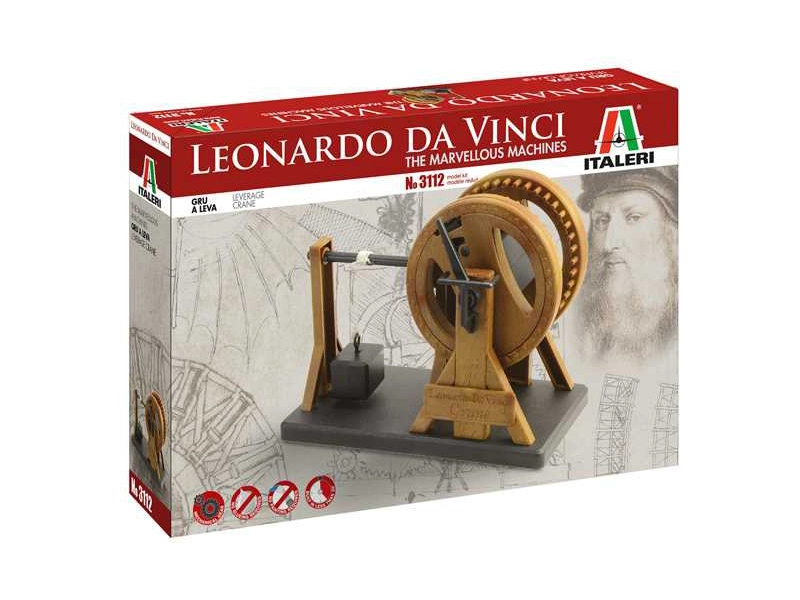 Italeri Leonardo Da Vinci - pákový žeriav